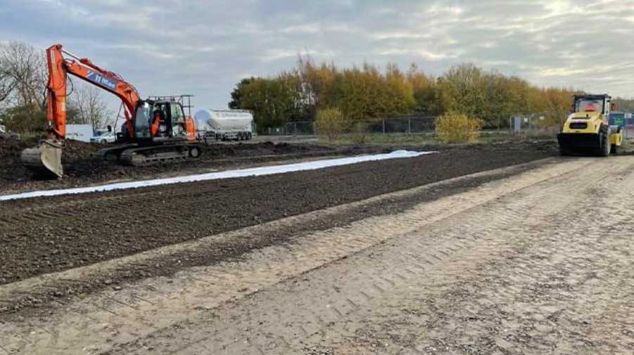 JJMac Bicker TREATING STOCKPILE of 6E MATERIAL