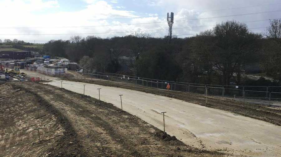 JJMac Stevenage Embankment Stabilisation