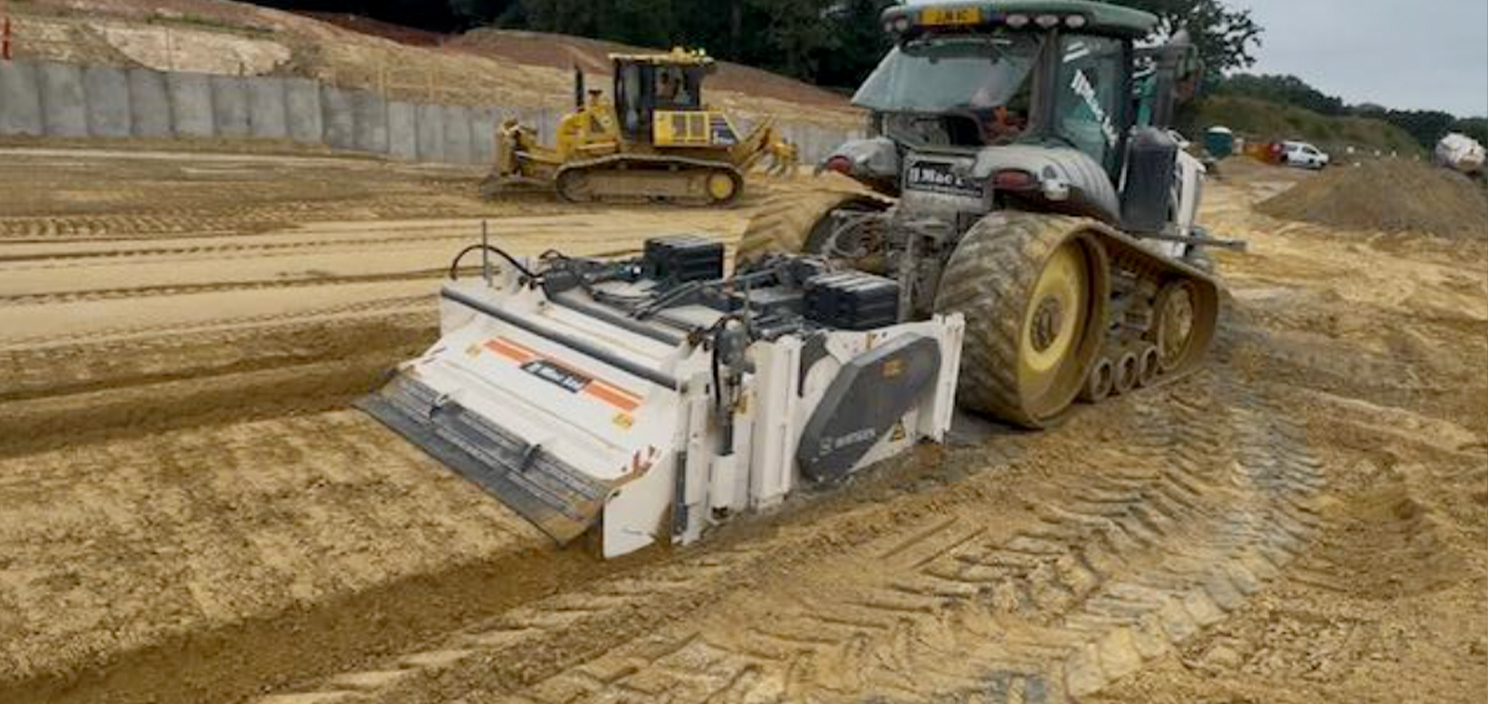 Kingsbrook Aylesbury - Adoptable Road Stabilisation 2