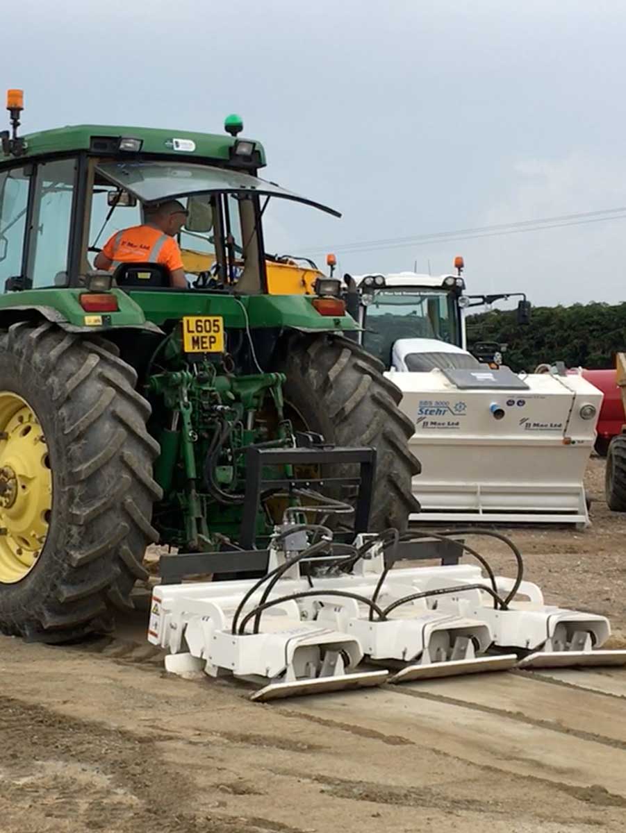 JJMac Ground Stabilisation GPS Controlled Grading and Compaction